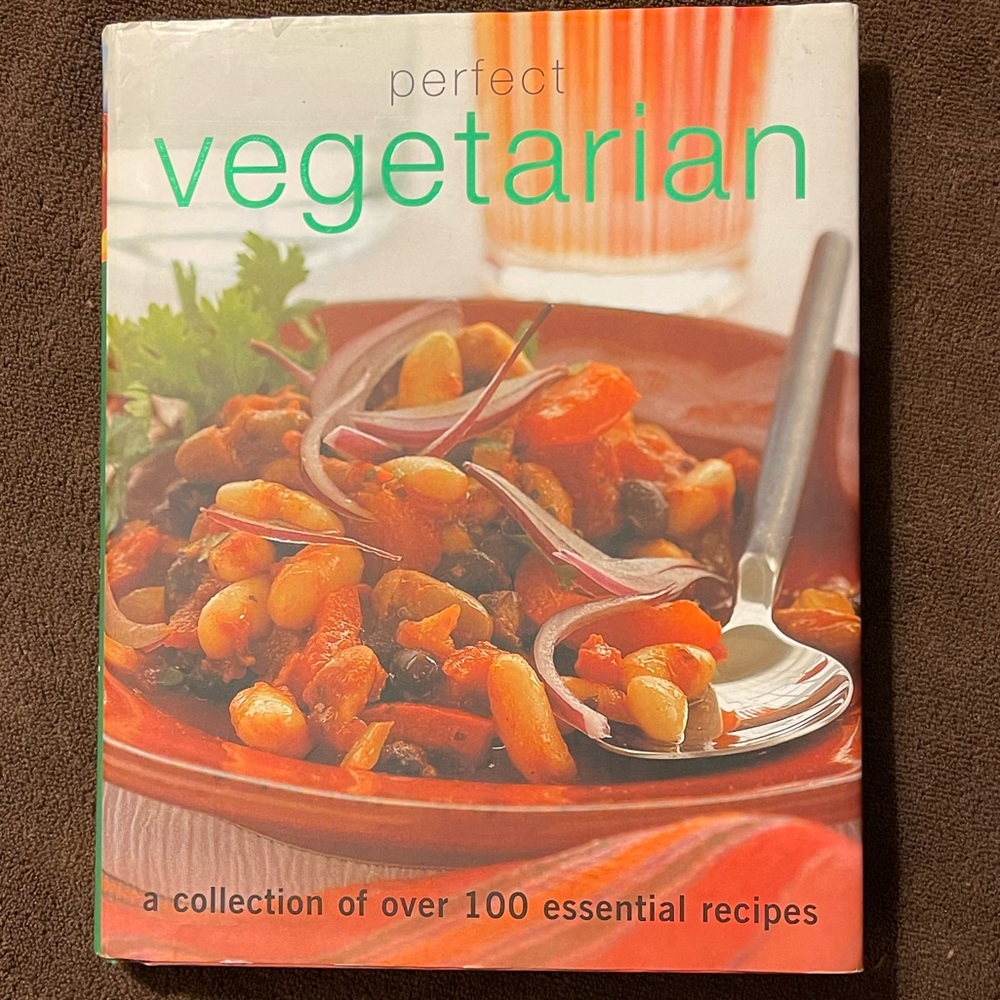 Perfect Vegetarian Cookbook. Very good condition.